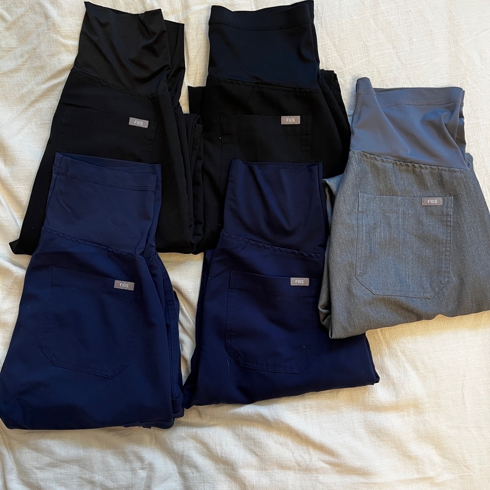 Figs Yola Maternity Scrub Pants